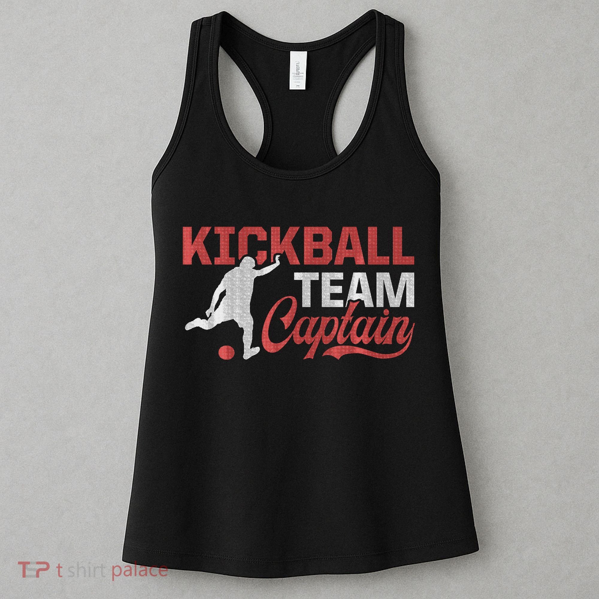 Kickball Team Captain Kickball Player Kickballer Coach Women's Tank Top