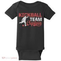 Kickball Team Captain Kickball Player Kickballer Coach Baby Bodysuit thumb 0