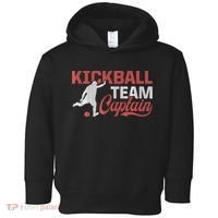 Kickball Team Captain Kickball Player Kickballer Coach Toddler Hoodie thumb 0