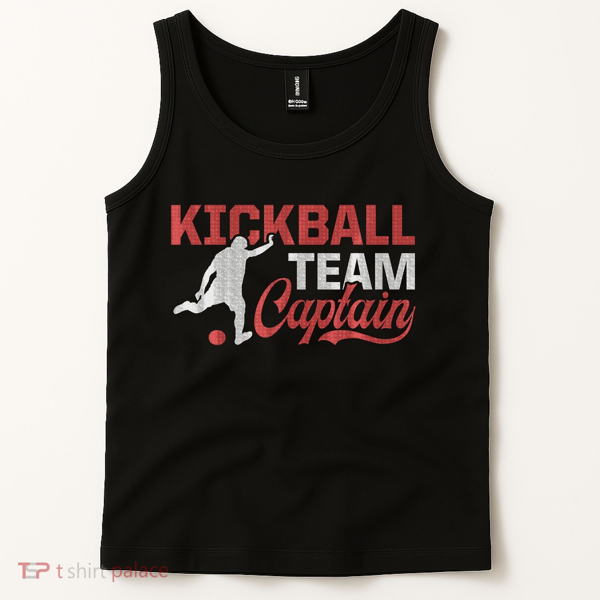 Kickball Team Captain Kickball Player Kickballer Coach Tank Top