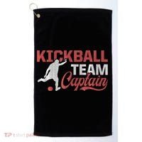 Kickball Team Captain Kickball Player Kickballer Coach Golf Towel thumb 0