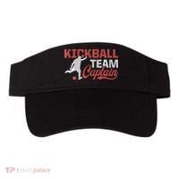 Kickball Team Captain Kickball Player Kickballer Coach Visor thumb 0