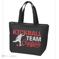 Kickball Team Captain Kickball Player Kickballer Coach Tote Bag thumb 3