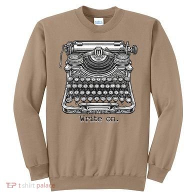 Keys To Creation Classic Typewriter Inspiration Sweatshirt