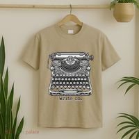 Keys To Creation Classic Typewriter Inspiration T-Shirt thumb 2