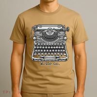 Keys To Creation Classic Typewriter Inspiration T-Shirt thumb 3
