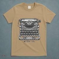 Keys To Creation Classic Typewriter Inspiration T-Shirt thumb 5