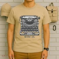 Keys To Creation Classic Typewriter Inspiration T-Shirt thumb 6