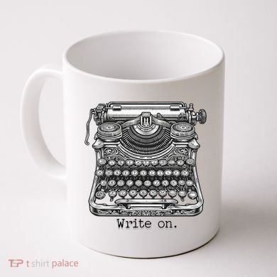Keys To Creation Classic Typewriter Inspiration Coffee Mug