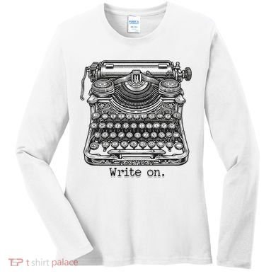 Keys To Creation Classic Typewriter Inspiration Women's Long Sleeve Shirt