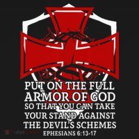 Knight Templar Christian Armor Of God USA-Made Doggie Bandana thumb 2