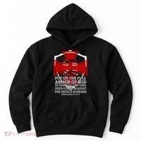 Knight Templar Christian Armor Of God Hoodie thumb 0