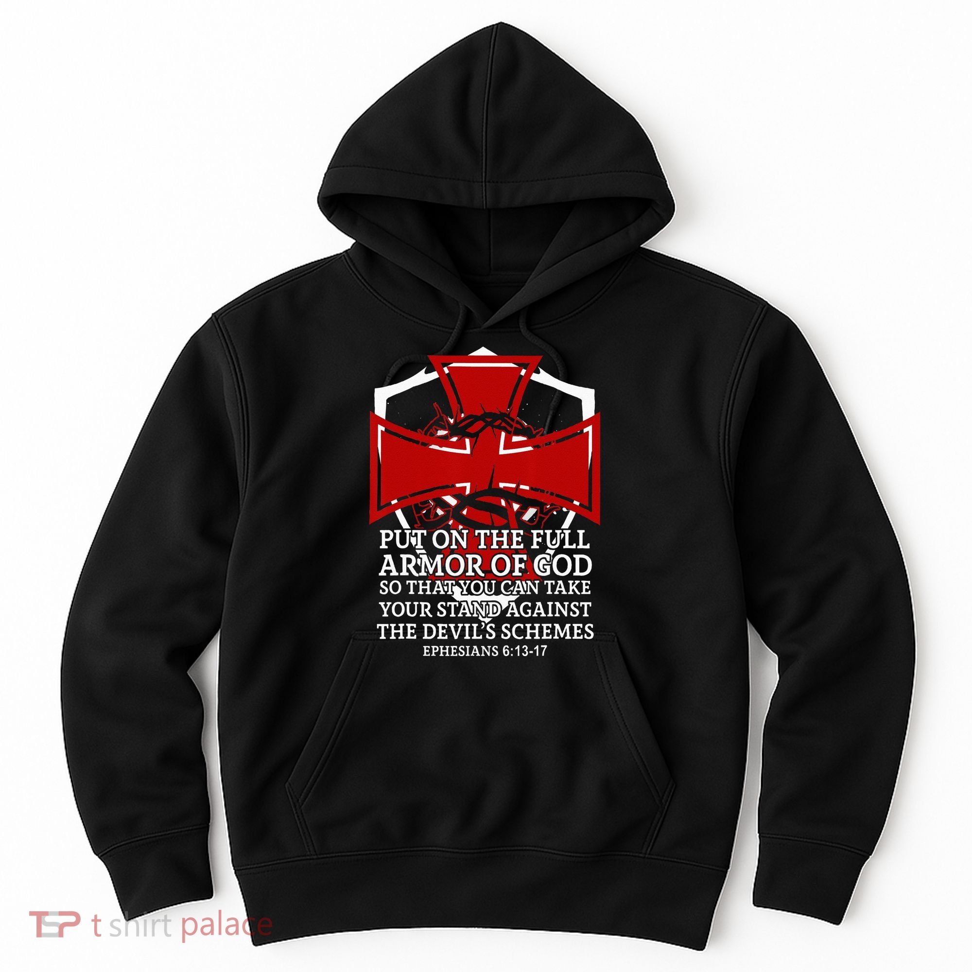 Knight Templar Christian Armor Of God Hoodie