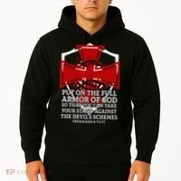 Knight Templar Christian Armor Of God Hoodie thumb 2