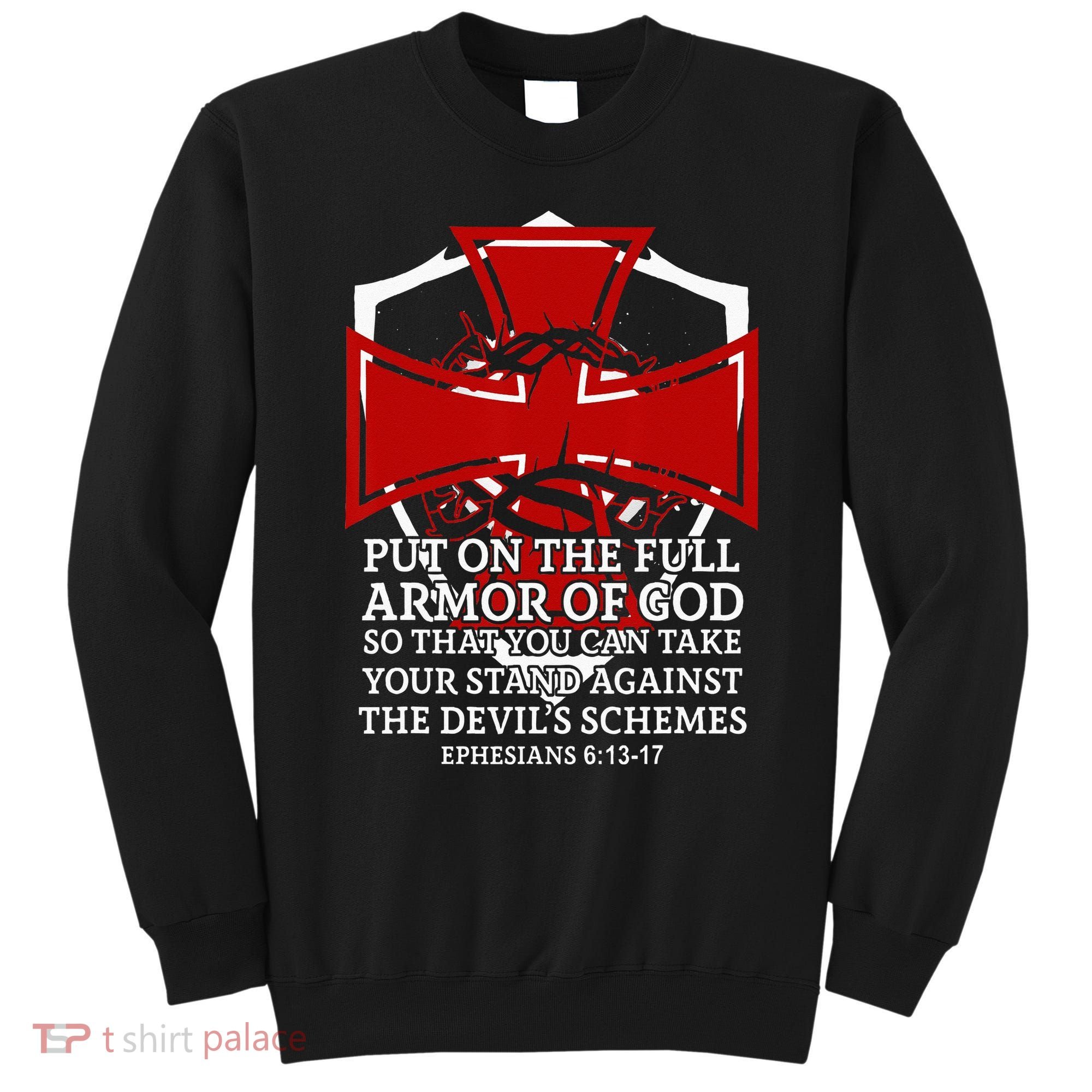 Knight Templar Christian Armor Of God Sweatshirt