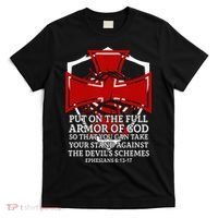 Knight Templar Christian Armor Of God T-Shirt thumb 0