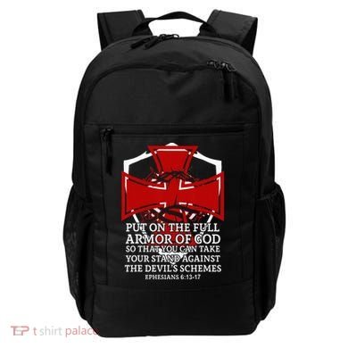 Knight Templar Christian Armor Of God Backpack