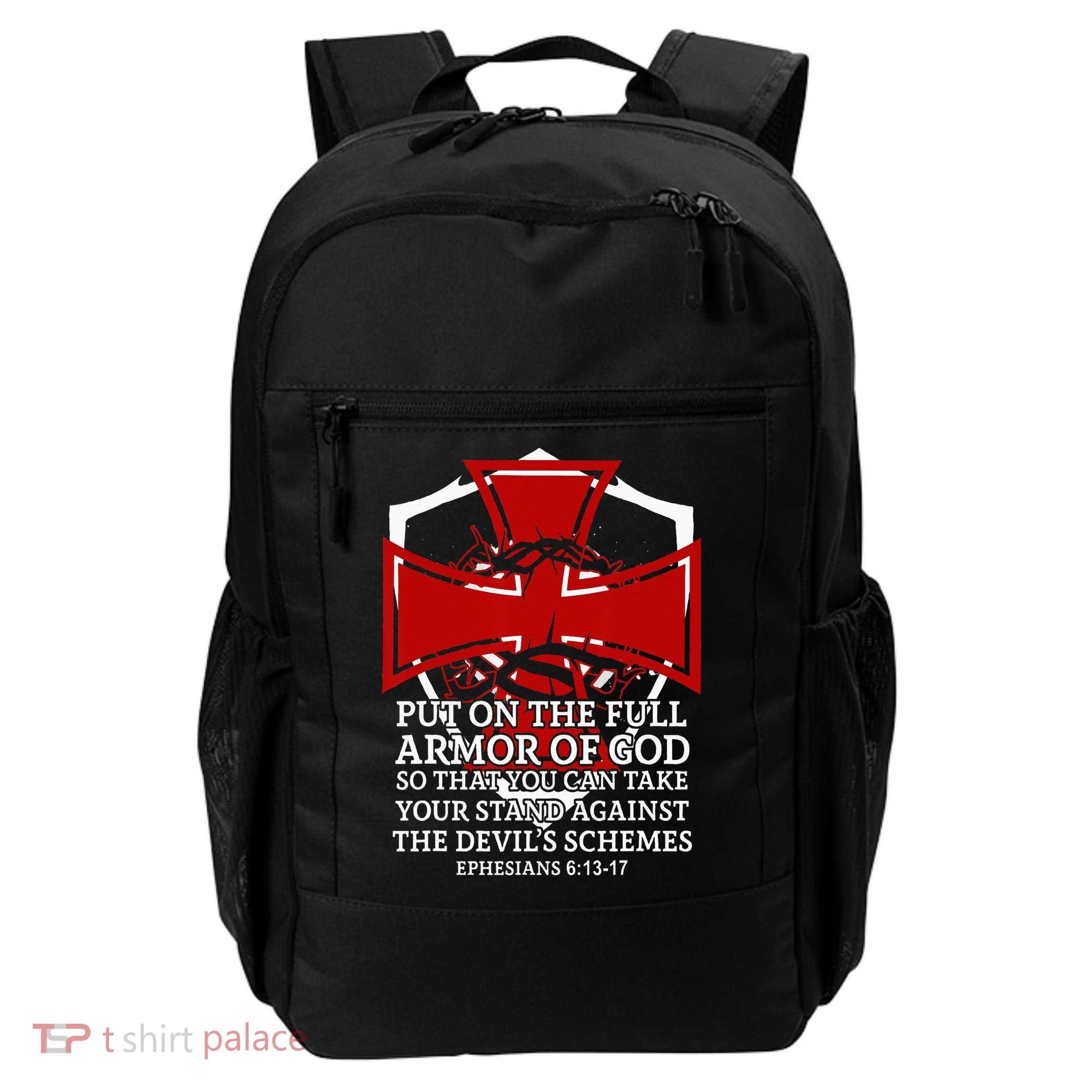 Knight Templar Christian Armor Of God Backpack