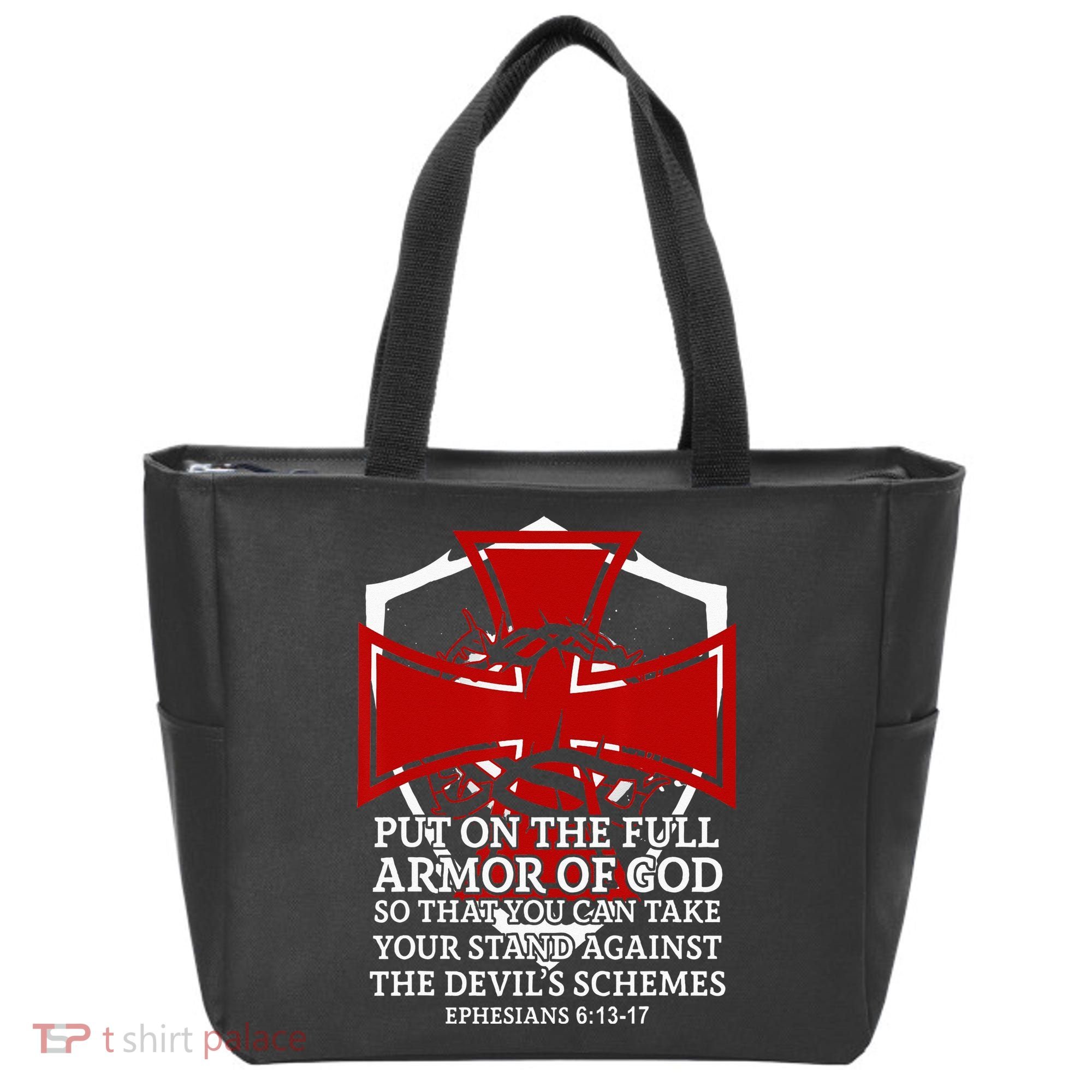 Knight Templar Christian Armor Of God Tote Bag