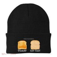 Know The Difference Toast Raw Toast Beanie thumb 0