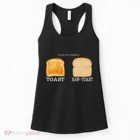Know The Difference Toast Raw Toast Women's Tank Top thumb 0