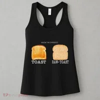 Know The Difference Toast Raw Toast Women's Tank Top thumb 3
