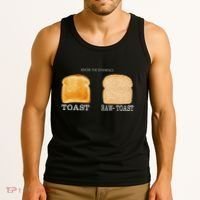 Know The Difference Toast Raw Toast Tank Top thumb 3