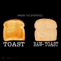 Know The Difference Toast Raw Toast Women's T-Shirt thumb 6