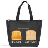 Know The Difference Toast Raw Toast Tote Bag thumb 0