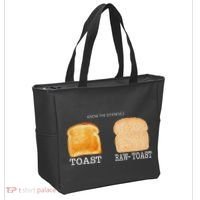 Know The Difference Toast Raw Toast Tote Bag thumb 2