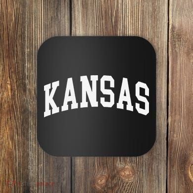Kansas Throwback Design Classic Coaster