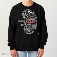 Kidney Transplant Donor Donate Surgery Recovery Women's Sweatshirt thumb 0