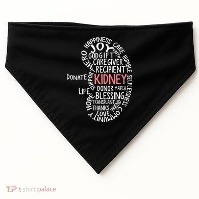 Kidney Transplant Donor Donate Surgery Recovery USA-Made Doggie Bandana