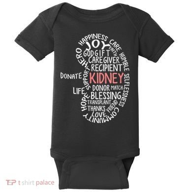 Kidney Transplant Donor Donate Surgery Recovery Baby Bodysuit