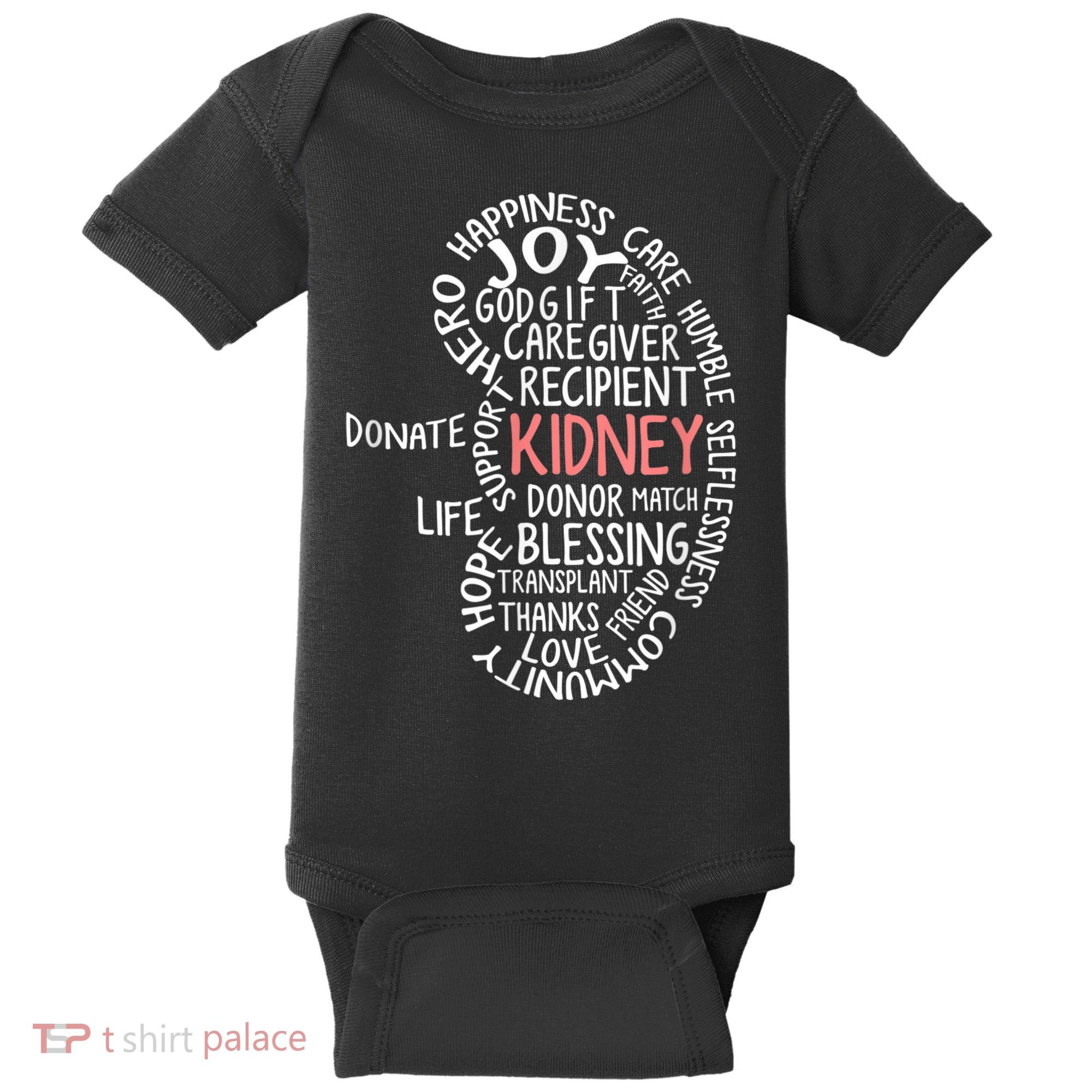 Kidney Transplant Donor Donate Surgery Recovery Baby Bodysuit