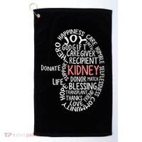 Kidney Transplant Donor Donate Surgery Recovery Golf Towel thumb 0
