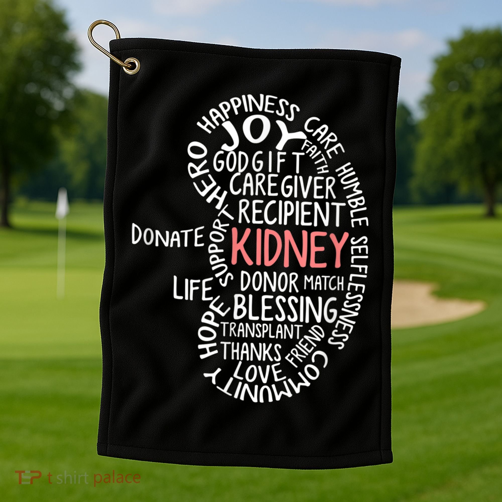 Kidney Transplant Donor Donate Surgery Recovery Golf Towel