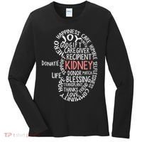 Kidney Transplant Donor Donate Surgery Recovery Women's Long Sleeve Shirt thumb 0
