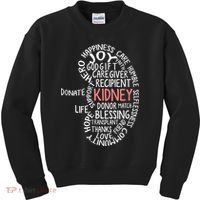 Kidney Transplant Donor Donate Surgery Recovery Kids Sweatshirt thumb 0