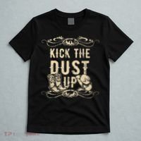 Kick The Dust Up Cowboy Cowgirl Western T-Shirt thumb 5