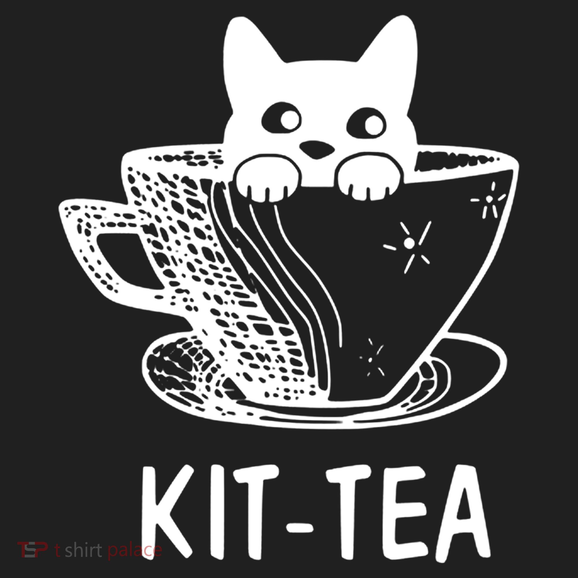 Kit Tea Funny Cat Lover Women's Sweatshirt