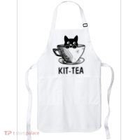 Kit Tea Funny Cat Lover Apron thumb 0