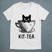 Kit Tea Funny Cat Lover T-Shirt thumb 5