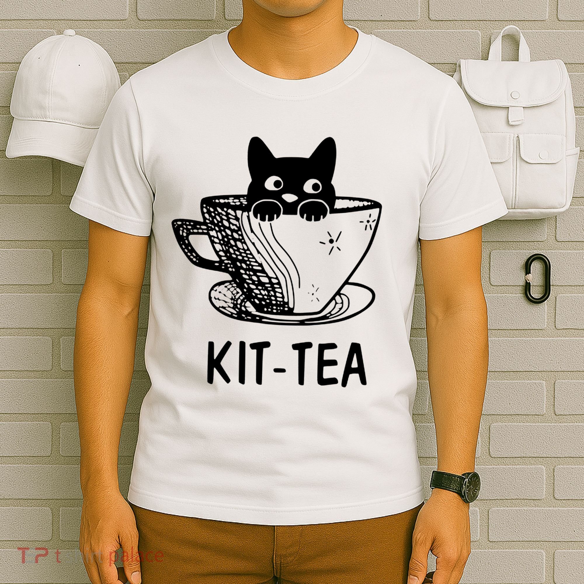 Kit Tea Funny Cat Lover T-Shirt