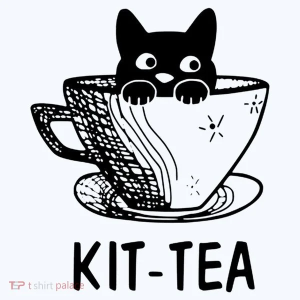 Kit Tea Funny Cat Lover Women's Tank Top