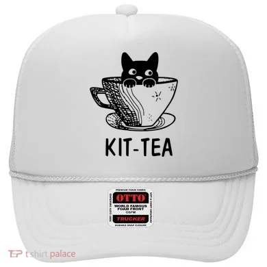 Kit Tea Funny Cat Lover Hat