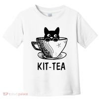 Kit Tea Funny Cat Lover Toddler T-Shirt thumb 0
