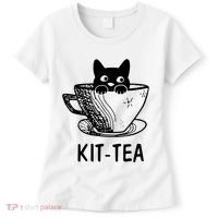 Kit Tea Funny Cat Lover Women's T-Shirt thumb 0