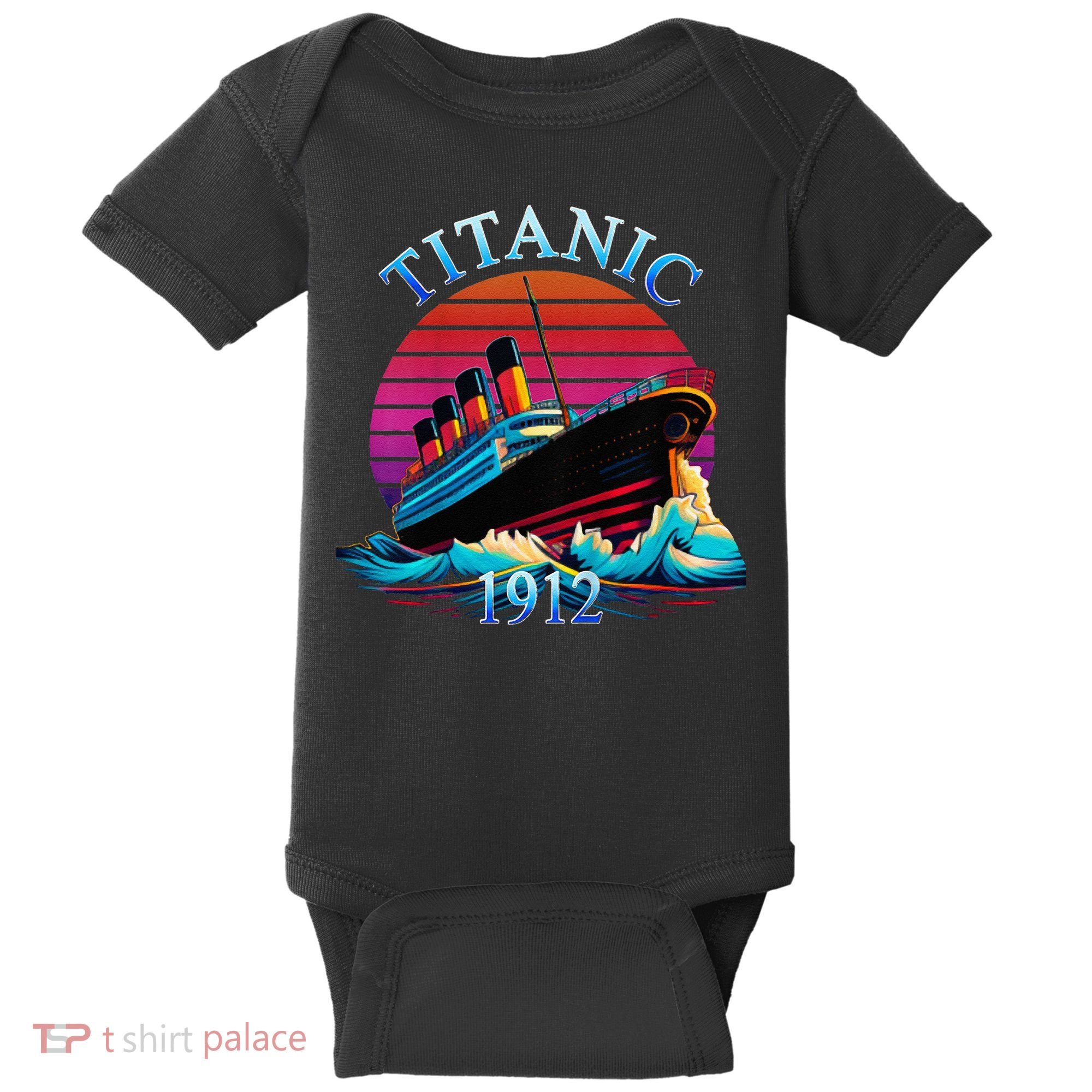 TITANIC 1912 HISTORY COMMEMORATIVE Baby Bodysuit