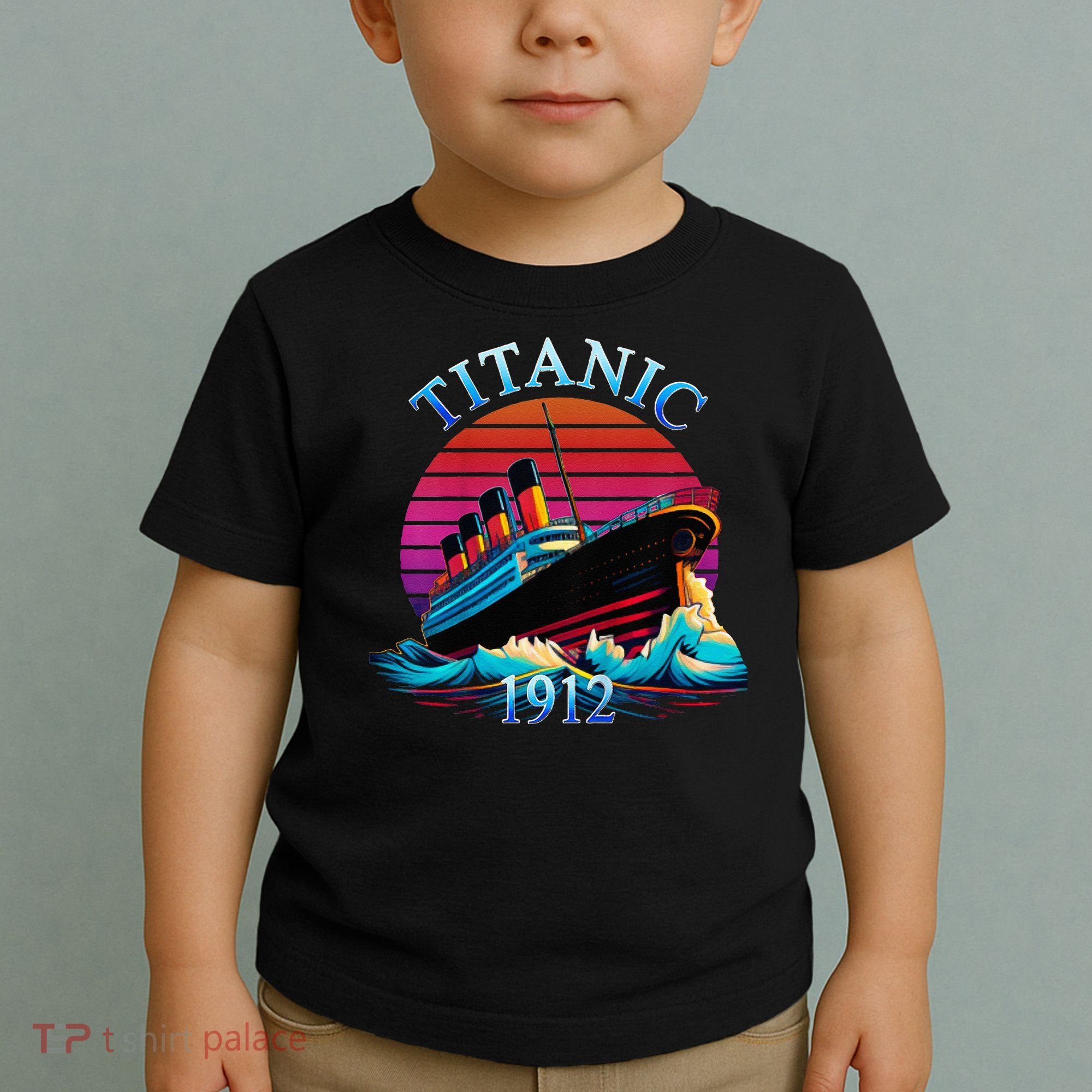 TITANIC 1912 HISTORY COMMEMORATIVE Toddler T-Shirt